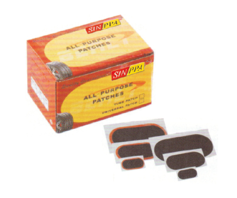 TUBE/TUBELESS TIRE REPAIRS PATCHES BLACK COLOUR