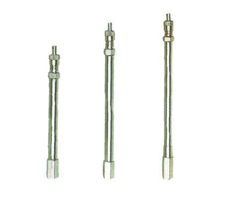 METAL VALVE EXTENSION W/PLASTIC CAP