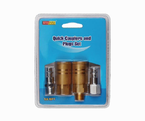 4PC COUPLER & PIUG SET
