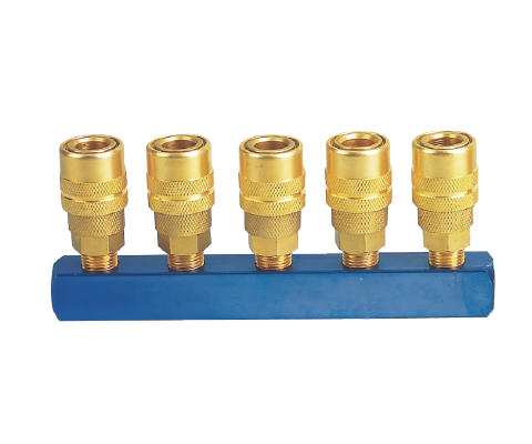 MANIFOLD WITH USA TYPE QUICK COUPLER